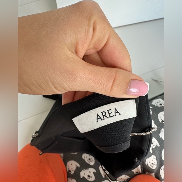 Area dress with crystal straps - Picture 8 of 9